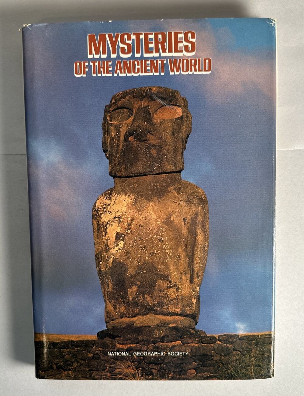 1979 National Geographic Society Book Education "Mysteries of the Ancient World"